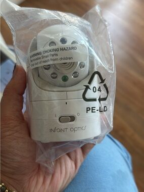 Infant Optics White Baby Monitor Camera - Compact Indoor Camera